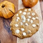 Pumpkin and Oat, White Chocolate Chip Cookie